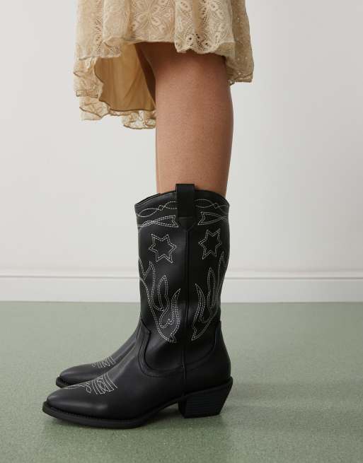 Koi Slingstar Stivali stile cowboy ASOS