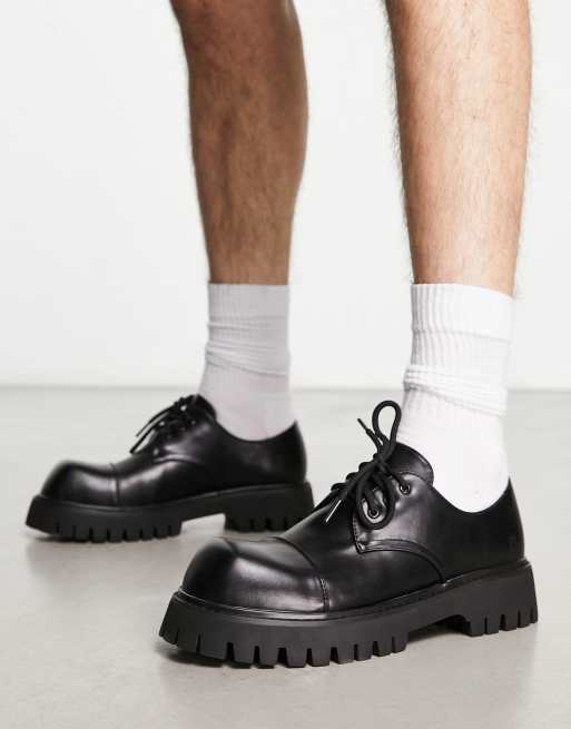 KOI The Corrupter lace up shoes in black | ASOS