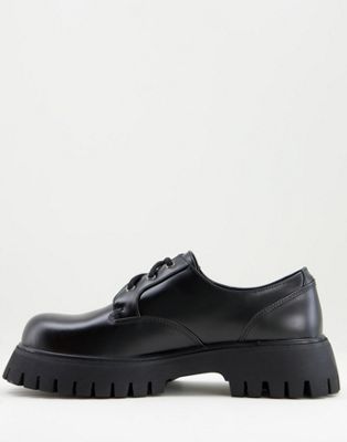 KOI valarin chunky shoes in black - BLACK