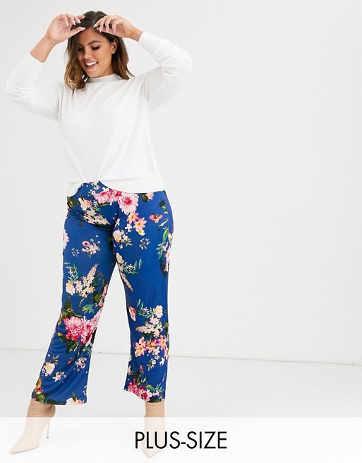 Koko Flare Trousers in floral print