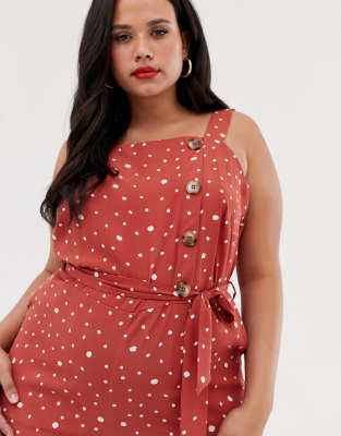 white pinafore jumpsuit