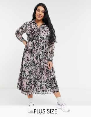 robe longue imprime leopard