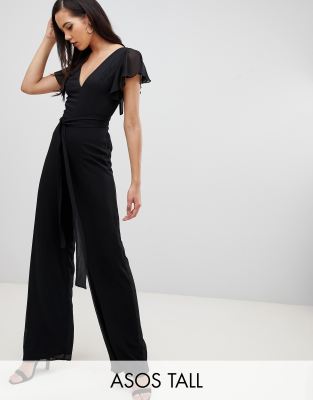 фото Комбинезон аsos design tall-черный asos tall