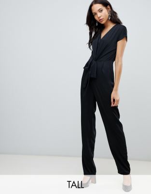 фото Комбинезон с декоративным узлом vero moda tall-черный