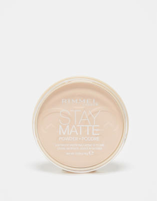 фото Компактная пудра rimmel london stay matte-бежевый