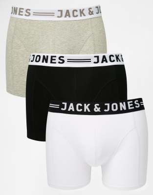 фото Комплект из 3 боксеров-брифов jack & jones-мульти