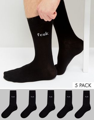 фото Комплект из 5 пар носков french connection-черный