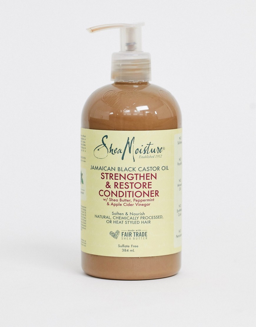 фото Кондиционер для волос с ямайским черным касторовым маслом shea moisture – strengthen & restore-бесцветный