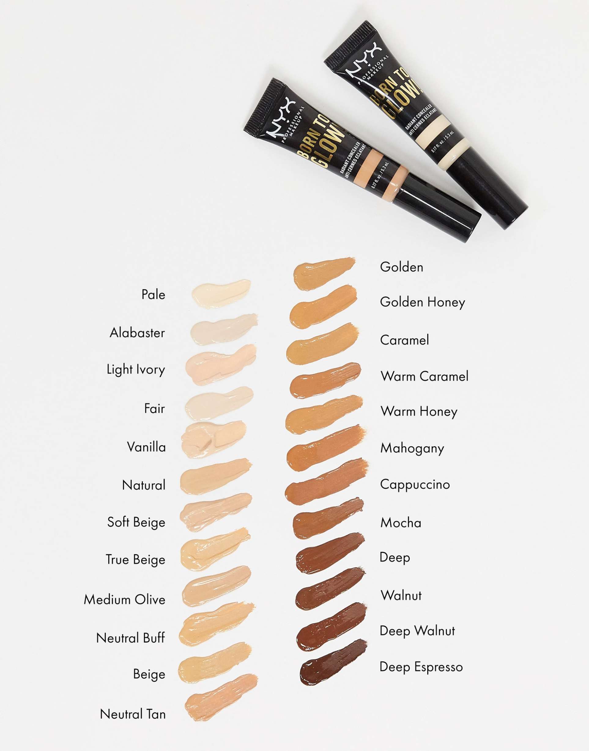 Born to glow тональный. Консилер NYX professional Makeup. NYX professional Makeup born to Glow Radiant concealer. NYX консилер свотчи. NYX Glow консилер.