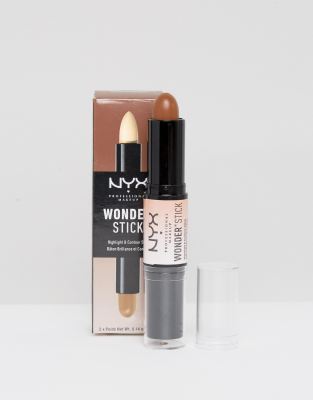 фото Контур и хайлайтер nyx professional makeup - wonder stick-бежевый