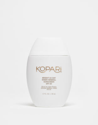 Kopari - Bright as Day - Transparenter Mineral-Sonnenschutz mit LSF 50-Keine Farbe