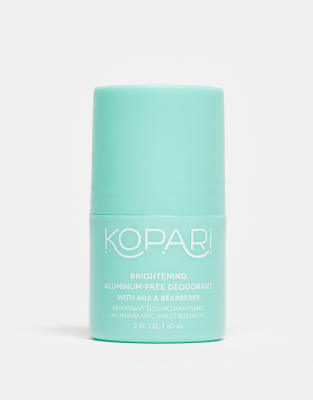 Kopari - Brightening Aluminium-Free Roll-On Deodorant - Deodorant-Roller mit AHA und Bärentraube, 60 ml-Keine Farbe