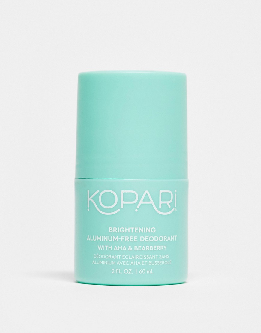 Kopari Brightening Aluminum-Free Roll On Deodorant with AHA and Bearberry 60ml-No colour