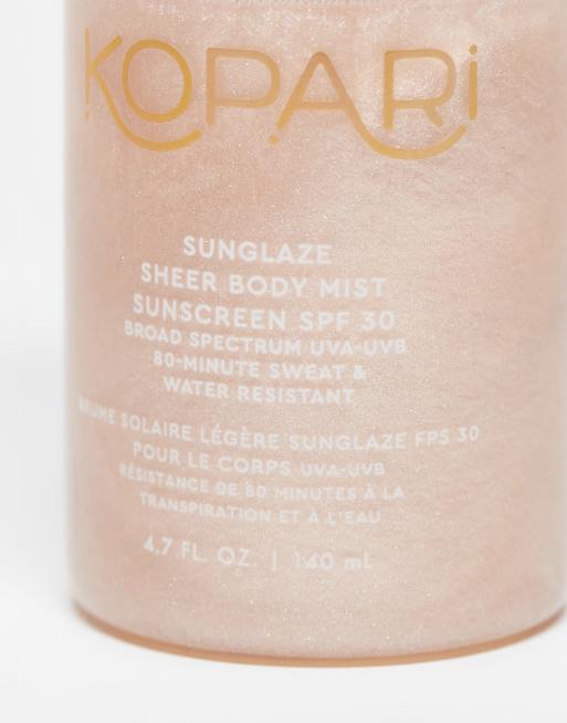 Kopari Golden Sunglaze Sheer Body Mist Sunscreen - Rose Gold SPF30, 4 of 4
