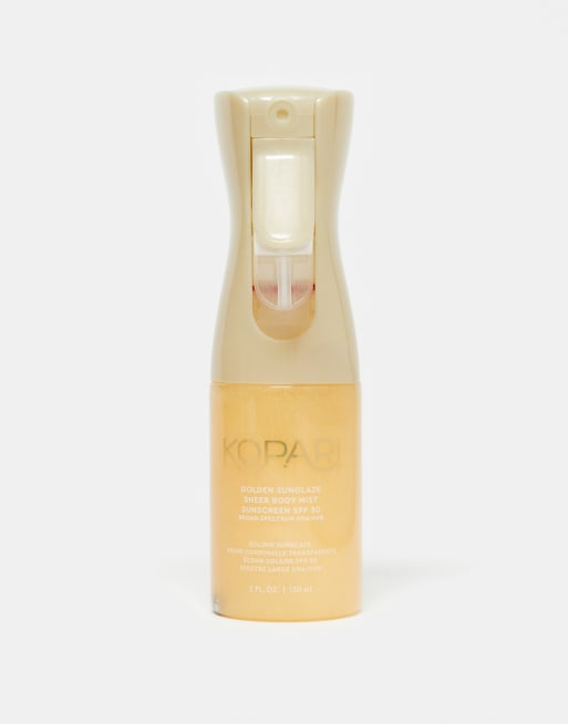 Kopari Golden Sunglaze Sheer Body Mist Sunscreen SPF30