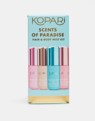 Kopari Scents Of Paradise Hair & Body Mist Kit (4 X 30ml) - 30% Saving-no Colour In Transparent