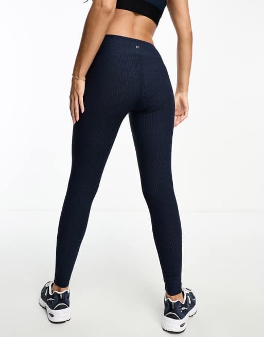 Koral Galaxy Knockout Crop leggings in black