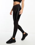 [Koral] Koral Pine Drive leggings in black and brown S BLACK