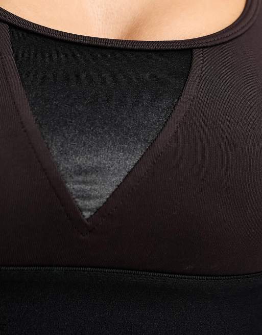 Koral Trifecta Versatility bra in black and brown, 2 of 4