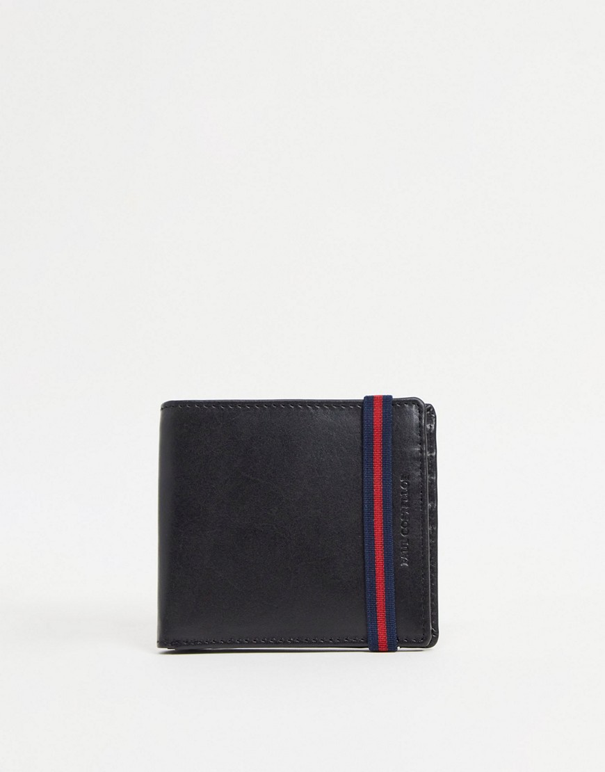 фото Кожаный бумажник paul costelloe-черный цвет