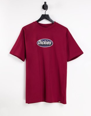 фото Красная футболка dickies saxman-красный