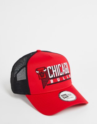 фото Красная кепка new era nba chicago bulls a frame-красный