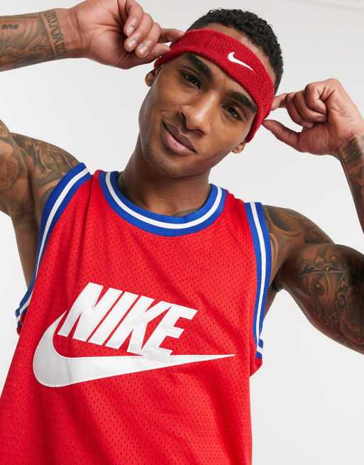 Красная повязка на голову с логотипом Nike Training | ASOS