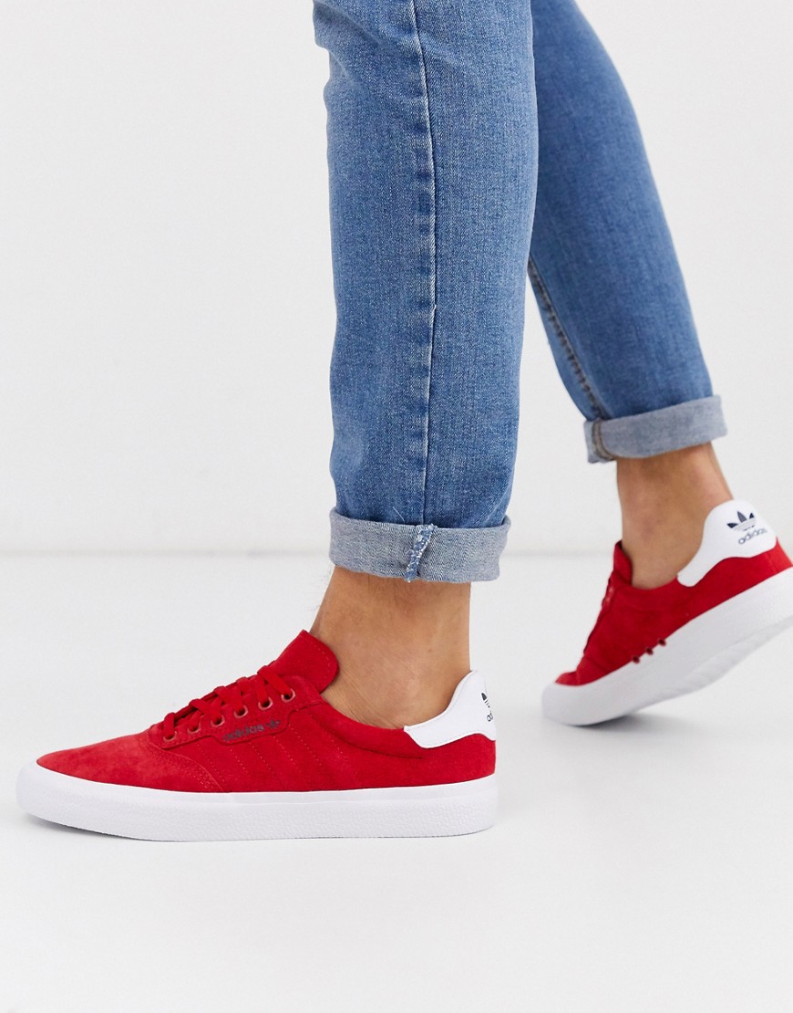 фото Красные кроссовки adidas skateboarding 3mc-красный
