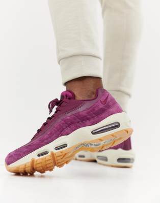 фото Красные кроссовки nike air max 95 aj2018-600-красный