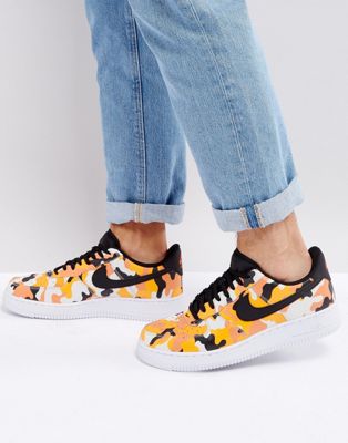 nike air force 1 07 lv8 orange camo