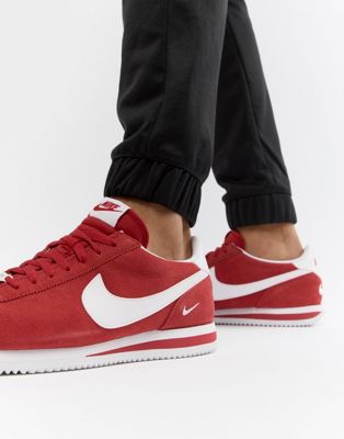 nike cortez suede red