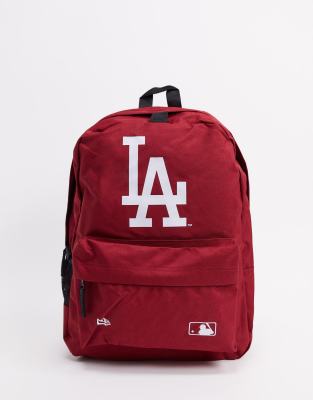 фото Красный рюкзак new era mlb la