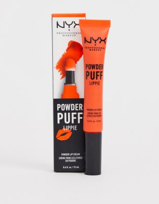 фото Крем для губ nyx professional makeup powder puff lippie powder - crushing hard-оранжевый