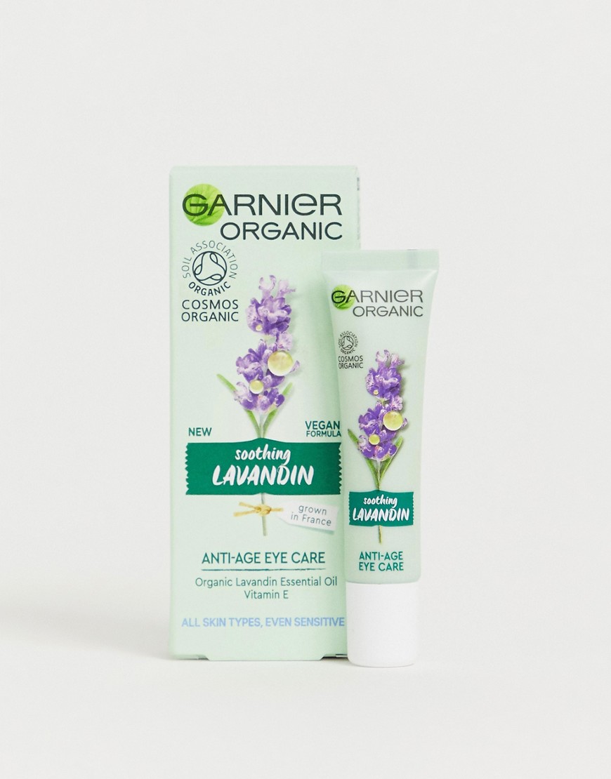 фото Крем для кожи вокруг глаз garnier organic lavandin anti age - 15 мл-бесцветный