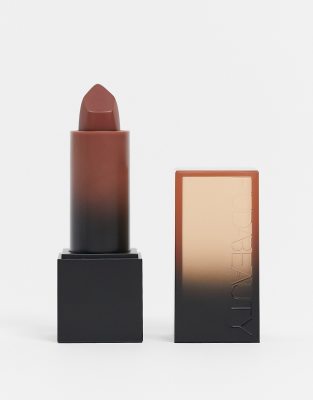 фото Кремовая губная помада huda beauty – power bullet cream glow bossy brown (boss chick)-светло-бежевый