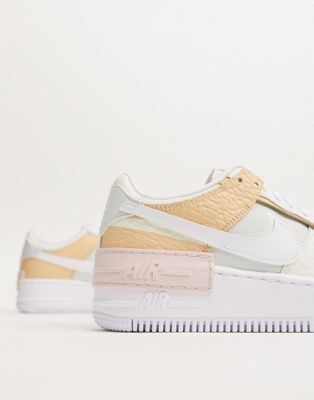 nike air force 1 shadow pale ivory asos