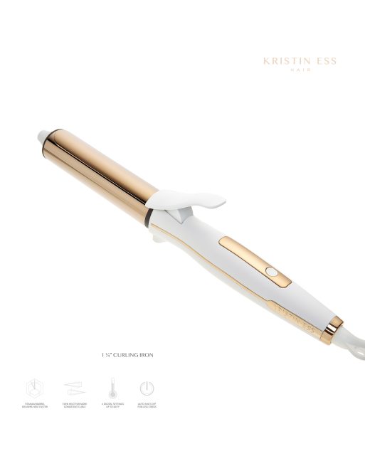 Gold Flipperless Curling Iron