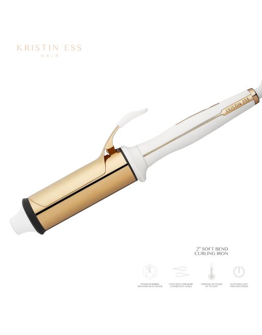 Gold Flipperless Curling Iron