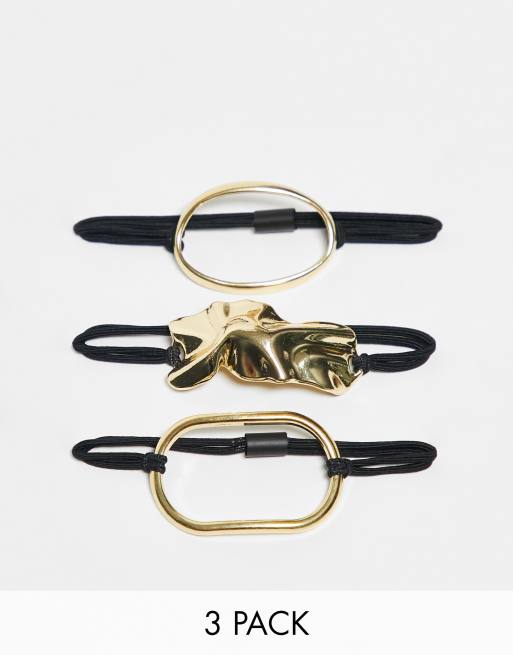 Kristin Ess The Modern Hair Ties 3 pack ASOS