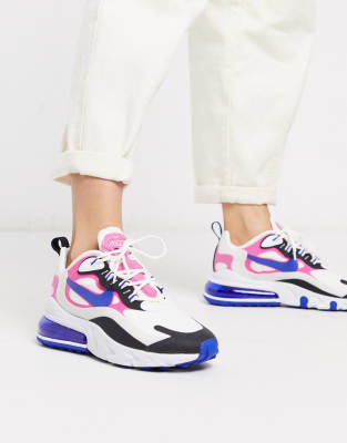 air max 270 react pink and blue