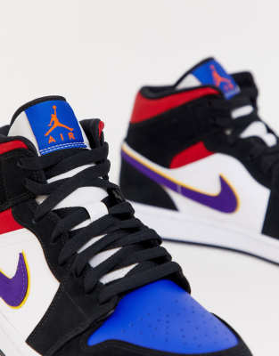 jordan 1 mid lakers top 3 grade school