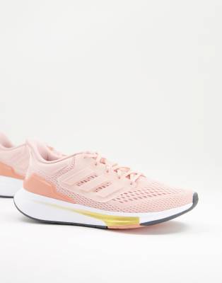 Cпортивная одежда Кроссовки персикового цвета adidas EQ21 Run-Оранжевый цвет