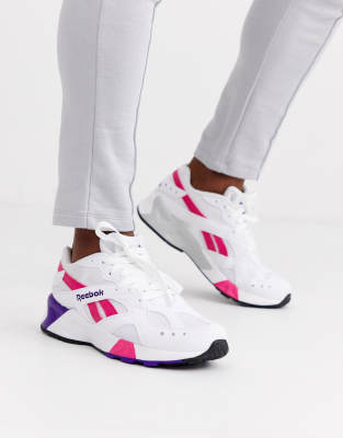 фото Кроссовки reebok classic aztrek-белый