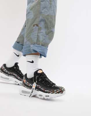 nike air max 95 just do it pack black