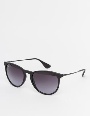 Круглые солнцезащитные очки Ray-Ban Erika-Коричневый