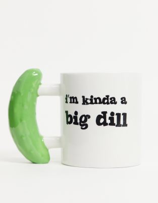 фото Кружка "big dill" big mouth-белый