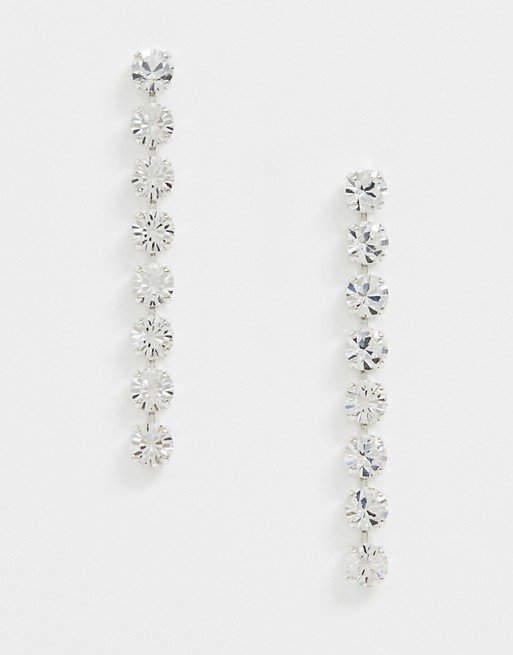 Krystal London Swarovski Crystal 8 Drop Earrings