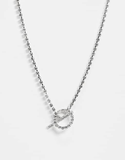 Swarovski deals bar necklace