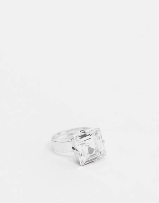 Hardheid Instrument eindeloos Krystal - Ring met Swarovski kristal | ASOS