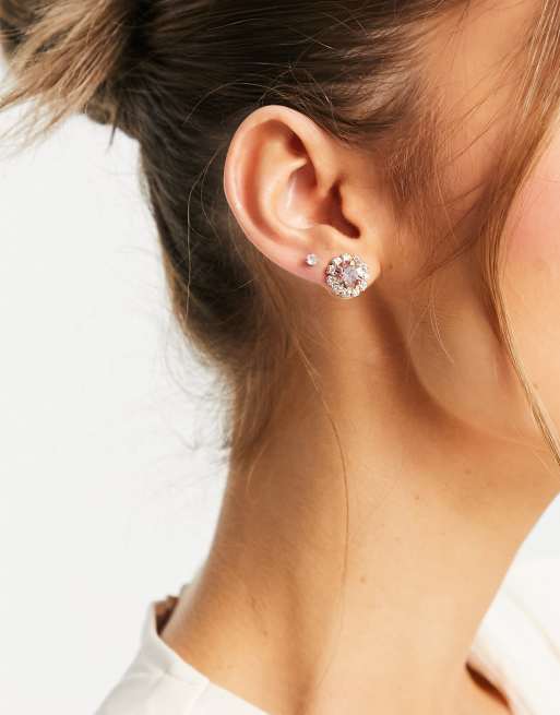 Rose gold earrings asos hotsell